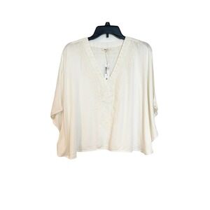 LAmade Sophie Caftan Champagne Boho Top RCM103 Size XS